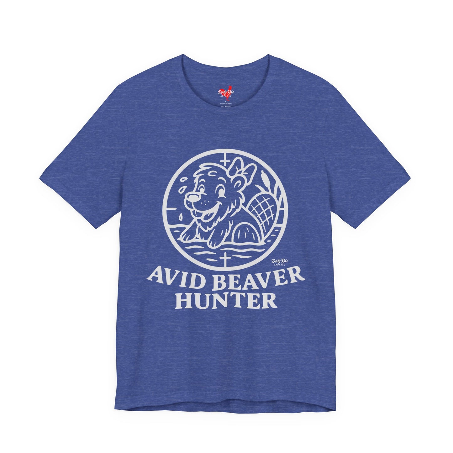 Funny Avid Beaver Hunter T-Shirt – Adult Humor Outdoor Tee