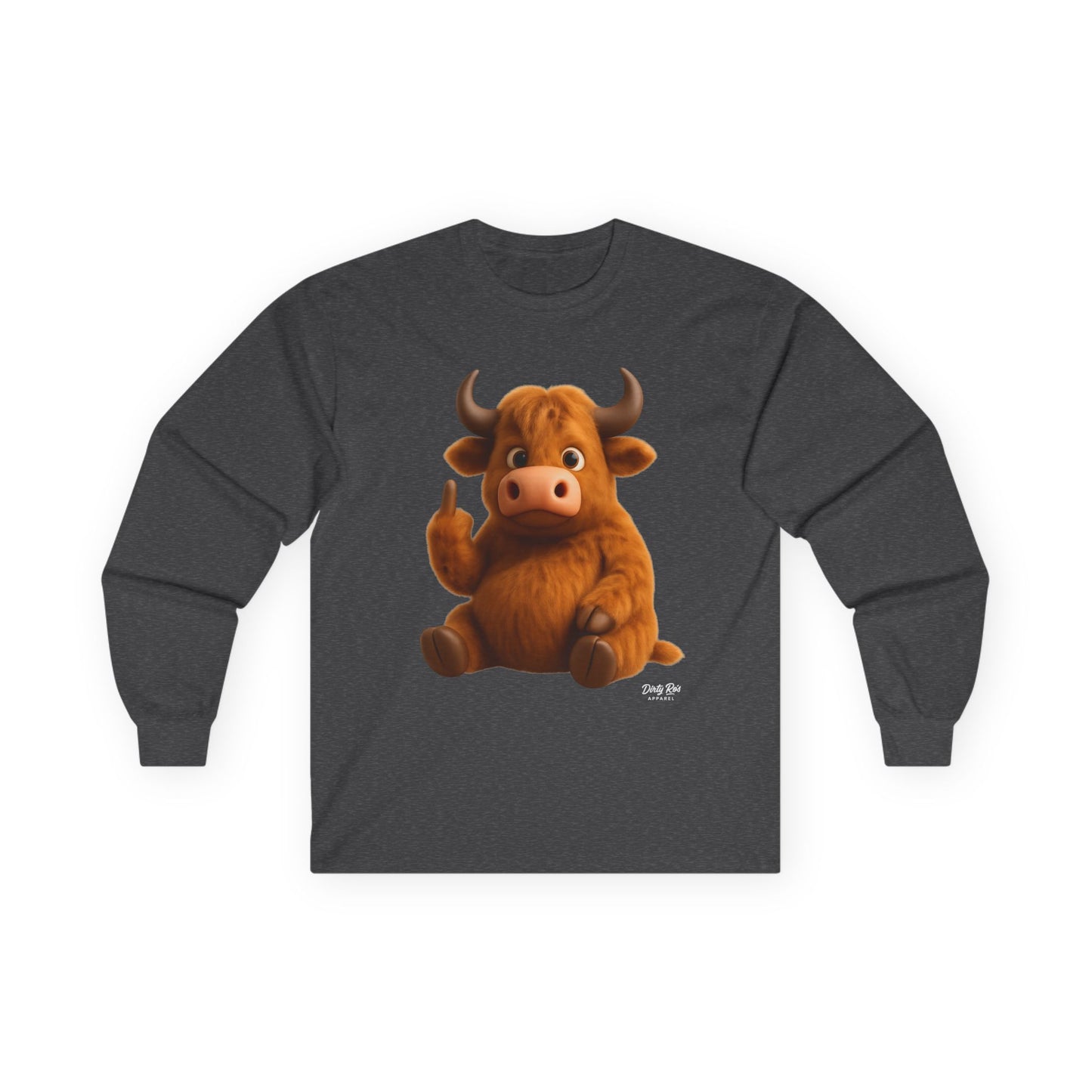 Fuzzy Cow FU | Long Sleeve Tee
