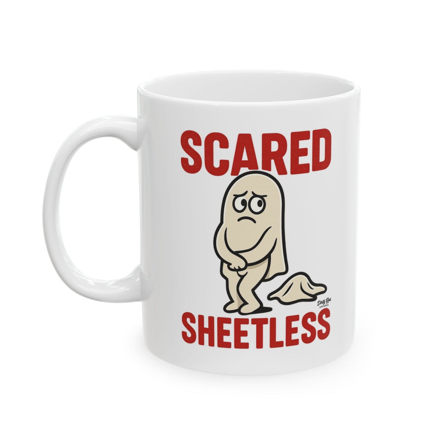 Scared Sheetless | Coffee Mug