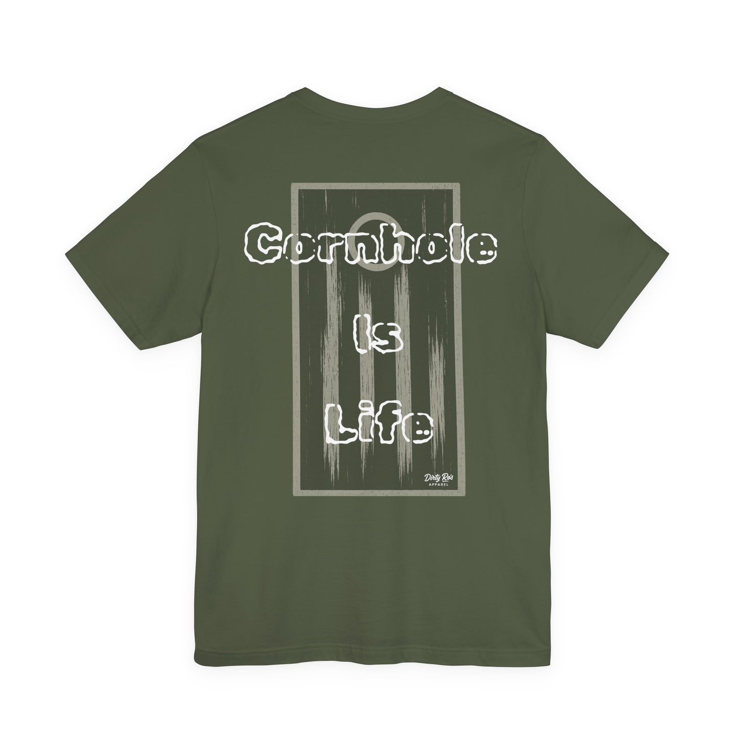 Cornhole Is Life T-Shirt – Funny Backyard Game Graphic Tee