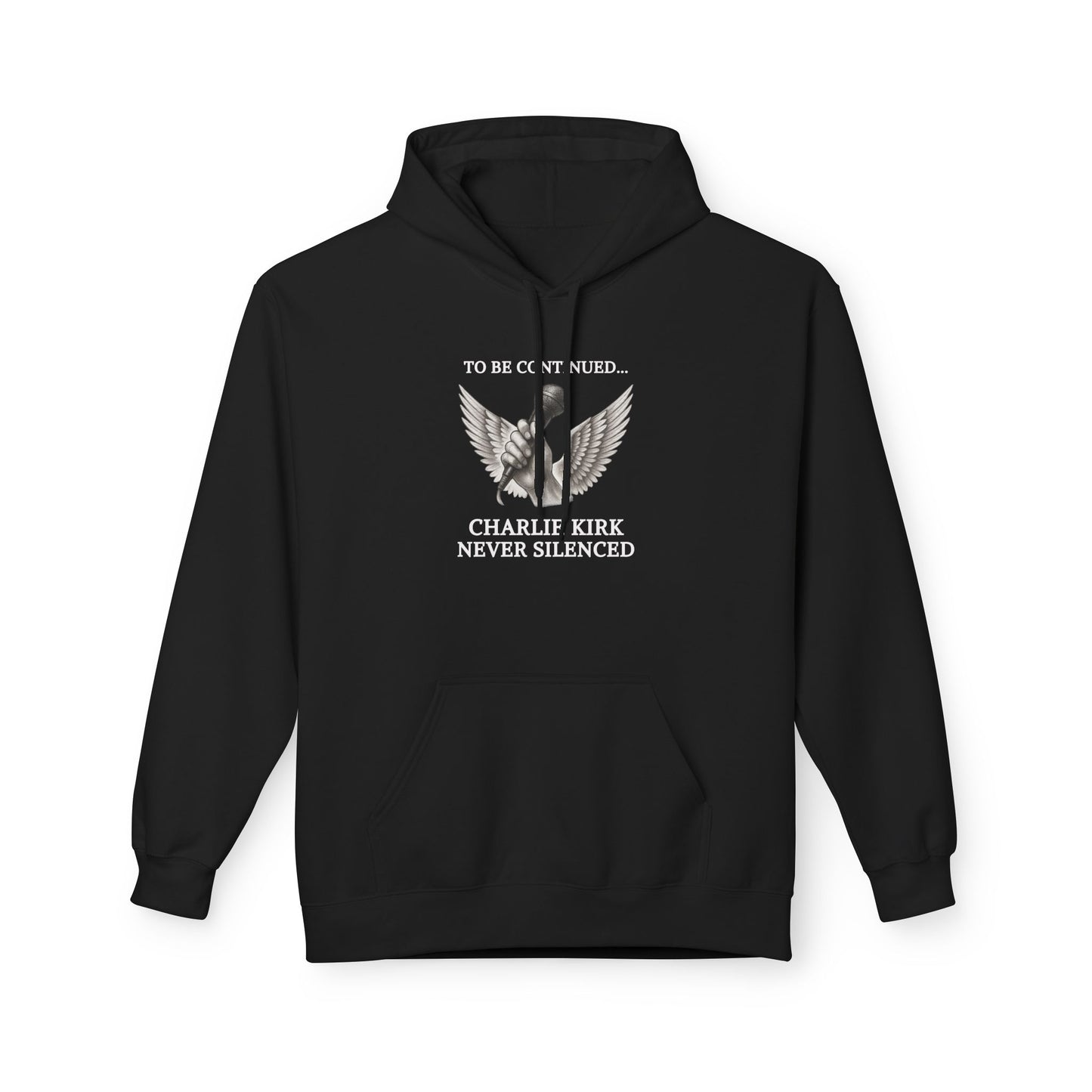 Never Silenced – Charlie Kirk Legacy | Everyday Hoodie