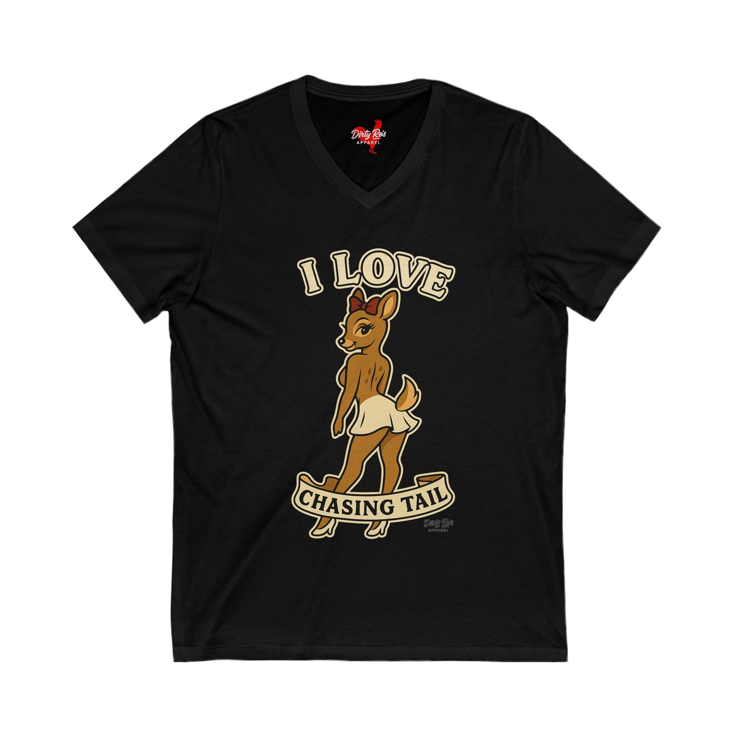 I Love Chasing Tail | V-Neck Tee