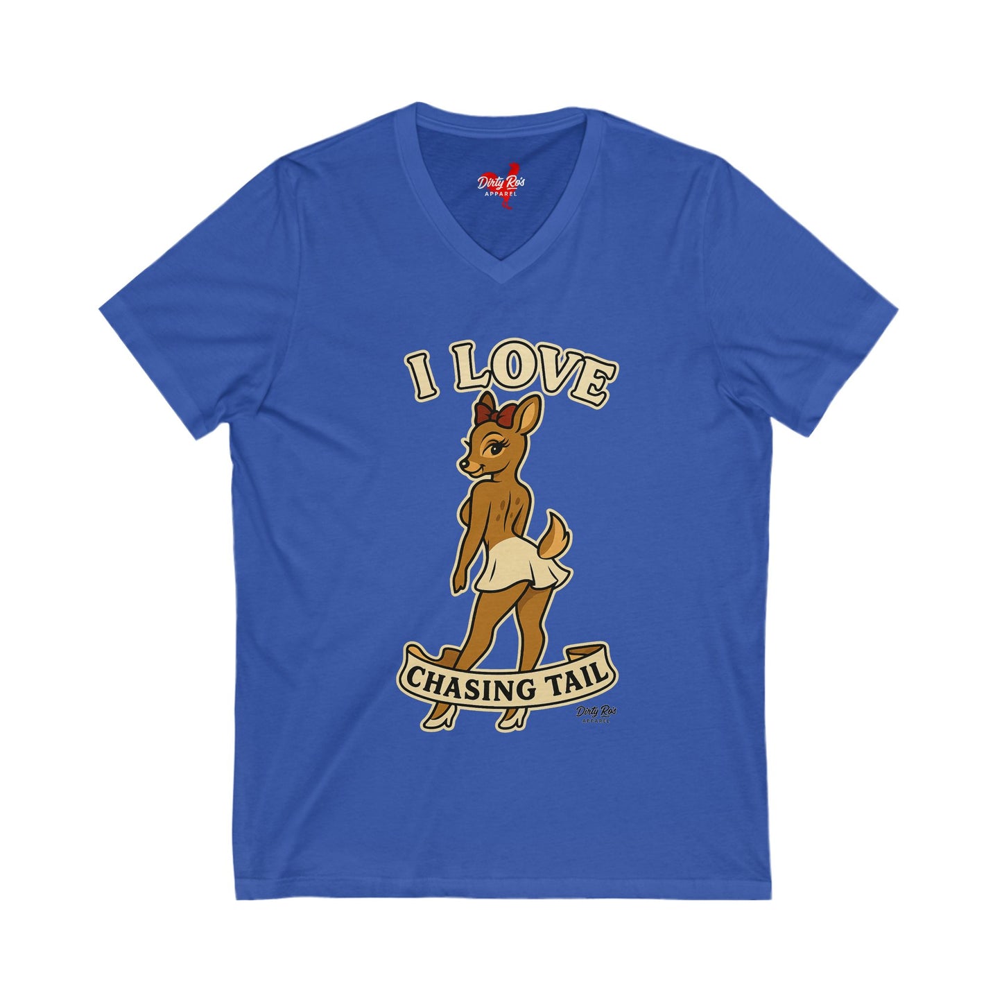 I Love Chasing Tail | V-Neck Tee