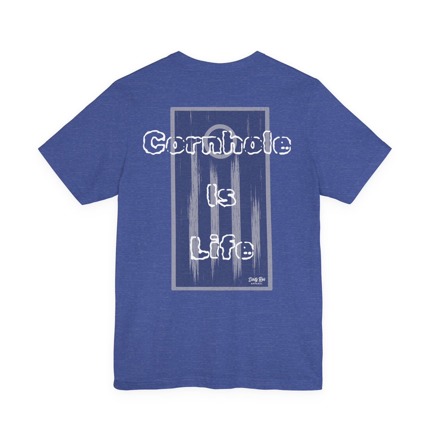 Cornhole Is Life T-Shirt – Funny Backyard Game Graphic Tee