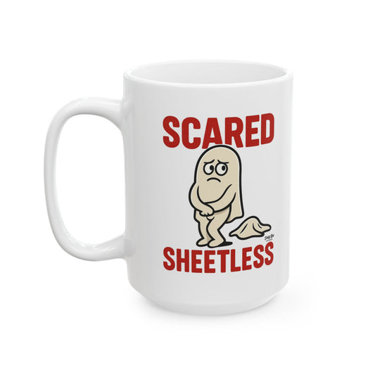 Scared Sheetless | Coffee Mug