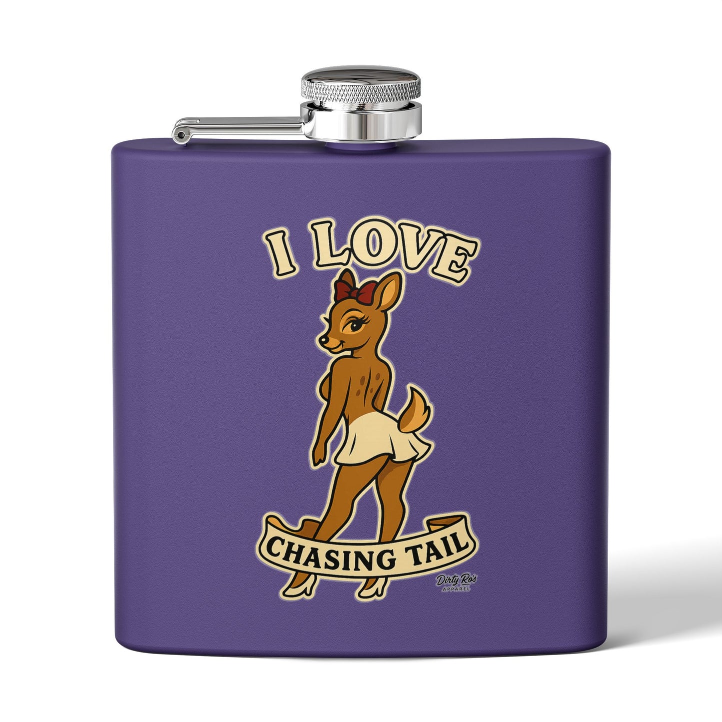 I Love Chasing Tail | Flask