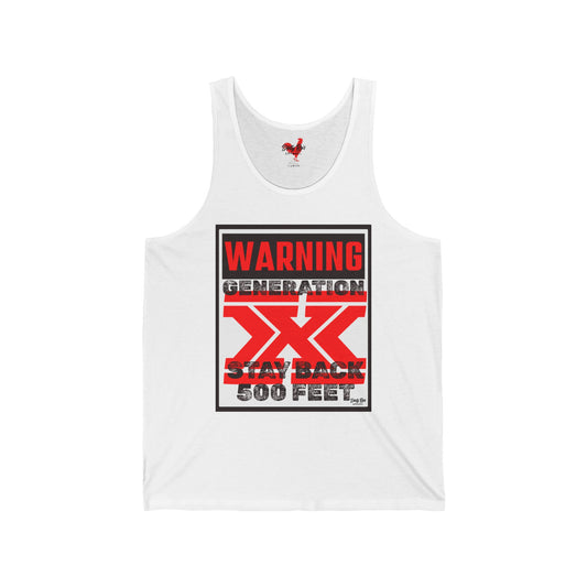 WARNING: Gen X – Stay Back 500 Feet | Tank Top