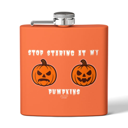 Stop Staring at My Pumpkins | Flask
