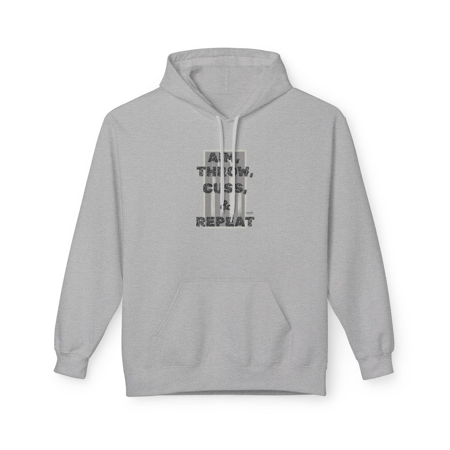 Aim, Throw, Cuss, Repeat Cornhole | Everyday Hoodie