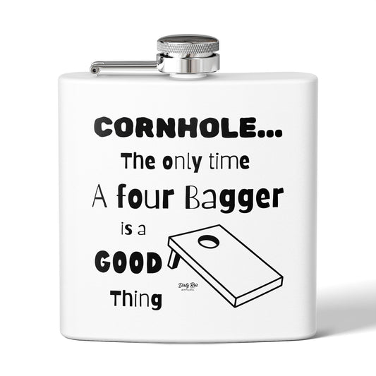 Cornhole The Only Time a Four Bagger is a Good Thing | Flask