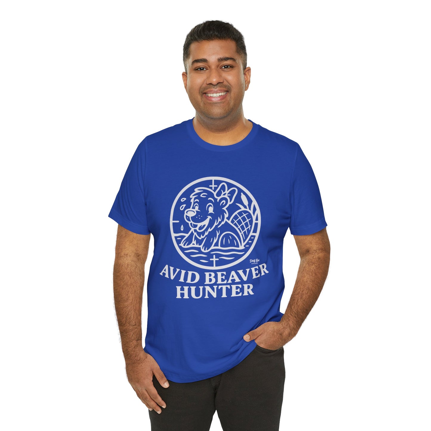 Funny Avid Beaver Hunter T-Shirt – Adult Humor Outdoor Tee