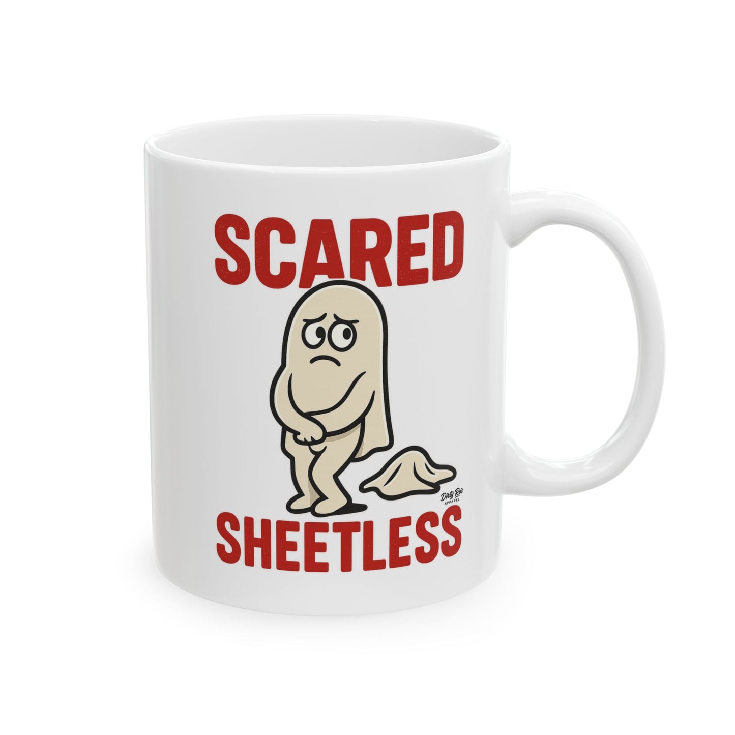 Scared Sheetless | Coffee Mug