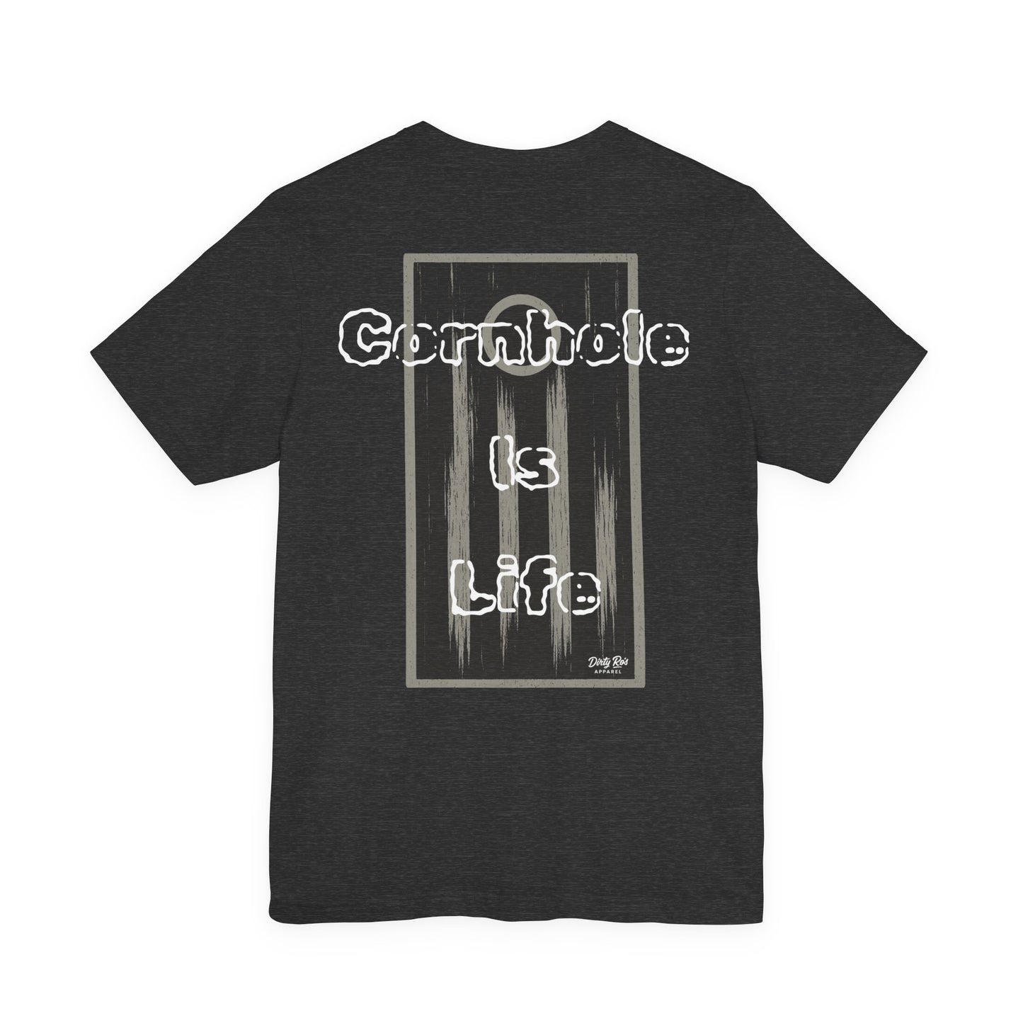 Cornhole Is Life T-Shirt – Funny Backyard Game Graphic Tee