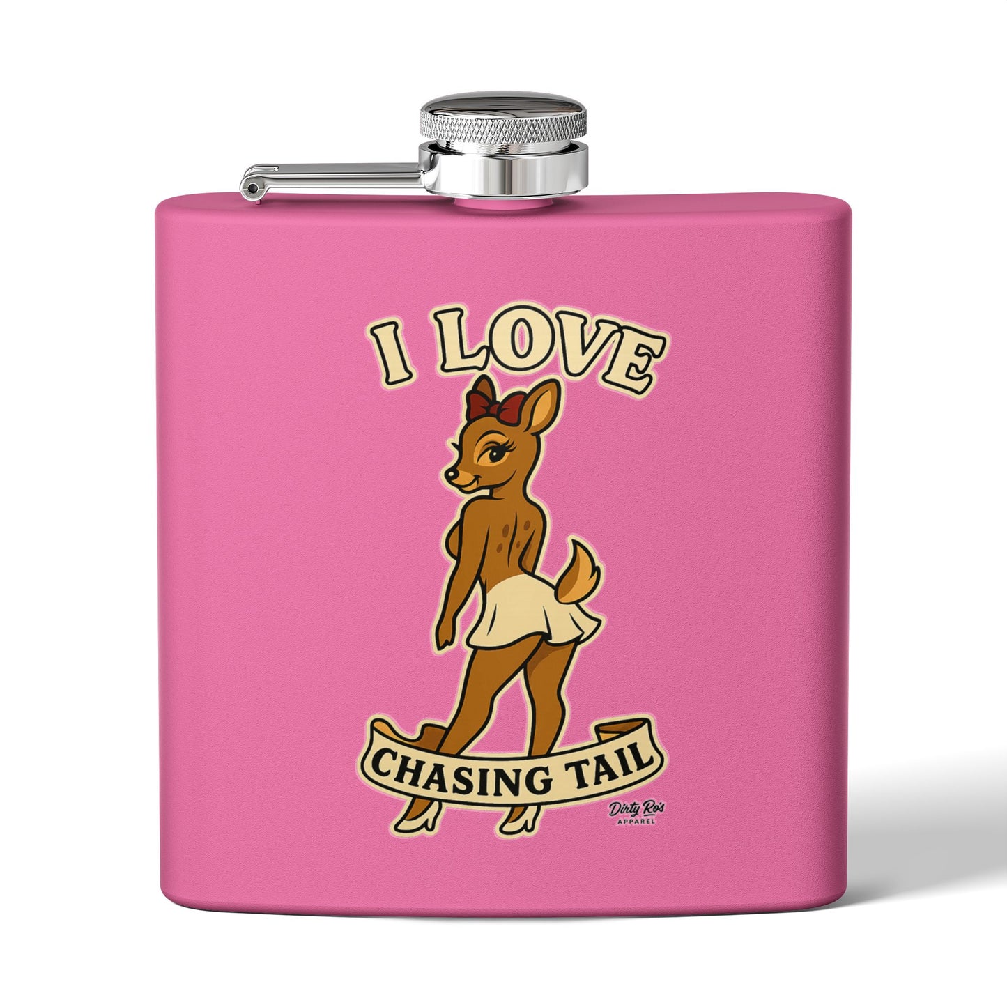 I Love Chasing Tail | Flask