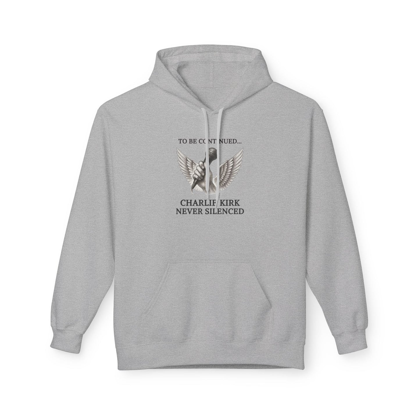 Never Silenced – Charlie Kirk Legacy | Everyday Hoodie