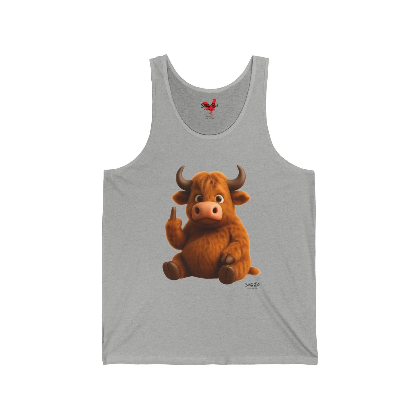 Fuzzy Cow FU | Tank Top
