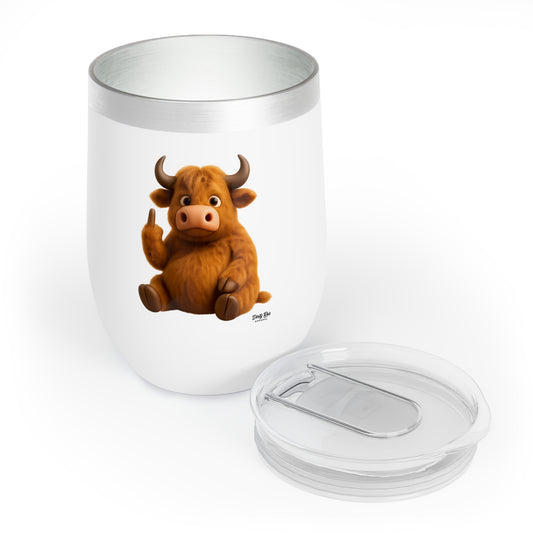 Fuzzy Cow FU | 12oz Tumbler