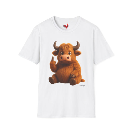 Fuzzy Cow FU | Soft AF Tee