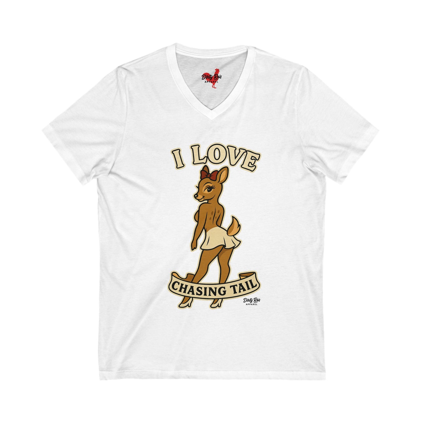 I Love Chasing Tail | V-Neck Tee
