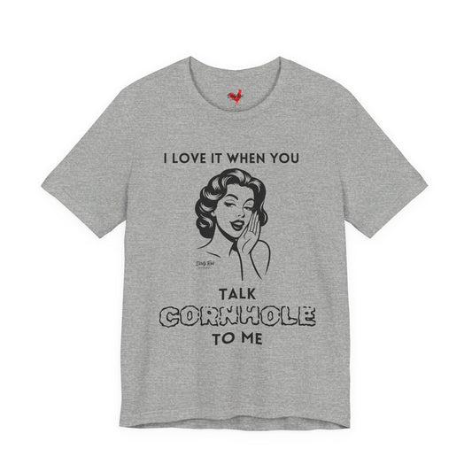 Talk Cornhole to Me | Soft AF Tee