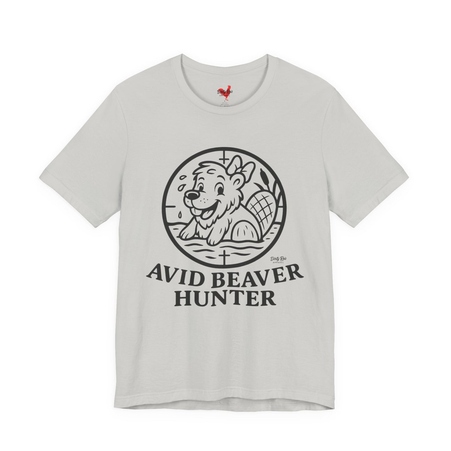 Funny Avid Beaver Hunter T-Shirt – Adult Humor Outdoor Tee