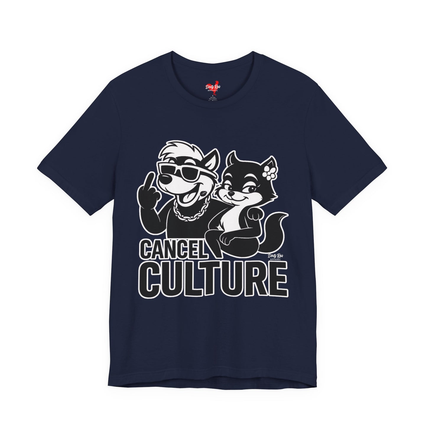 Offensive Cancel Culture T-Shirt – Middle Finger Graphic Humor Tee