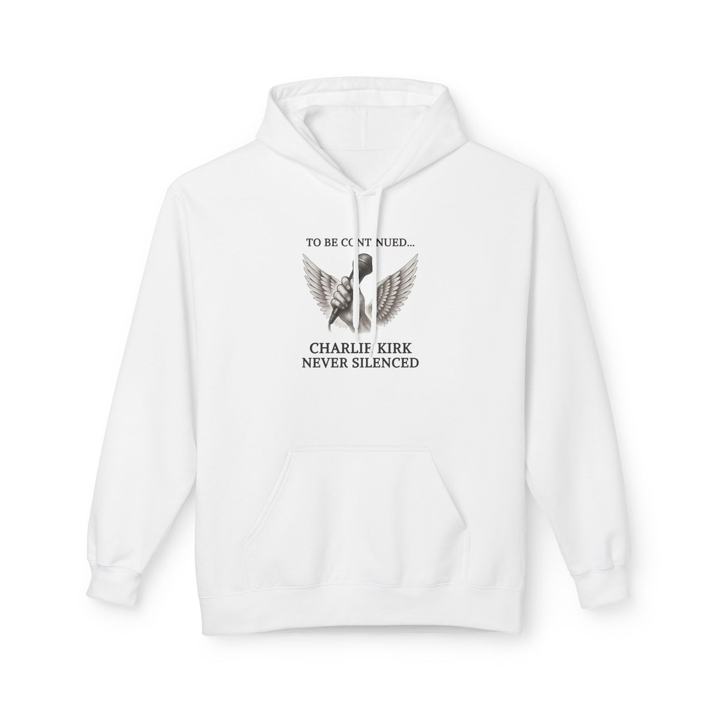 Never Silenced – Charlie Kirk Legacy | Everyday Hoodie