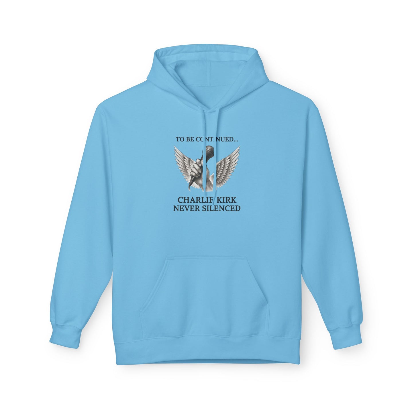 Never Silenced – Charlie Kirk Legacy | Everyday Hoodie