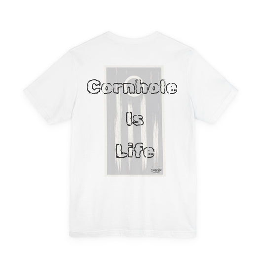 Cornhole Is Life T-Shirt – Funny Backyard Game Graphic Tee