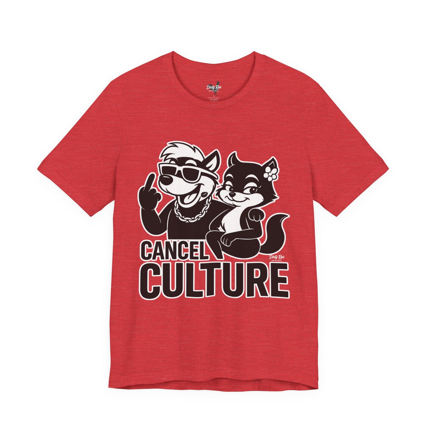 Offensive Cancel Culture T-Shirt – Middle Finger Graphic Humor Tee