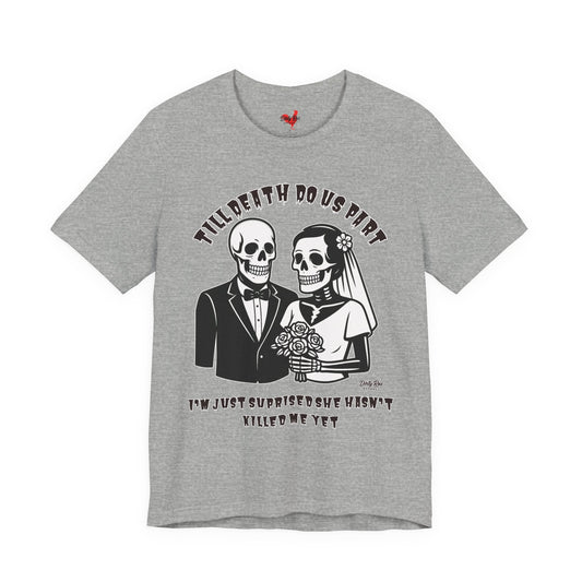 Till Death Do Us Part Skeleton Couple | Soft AF Tee