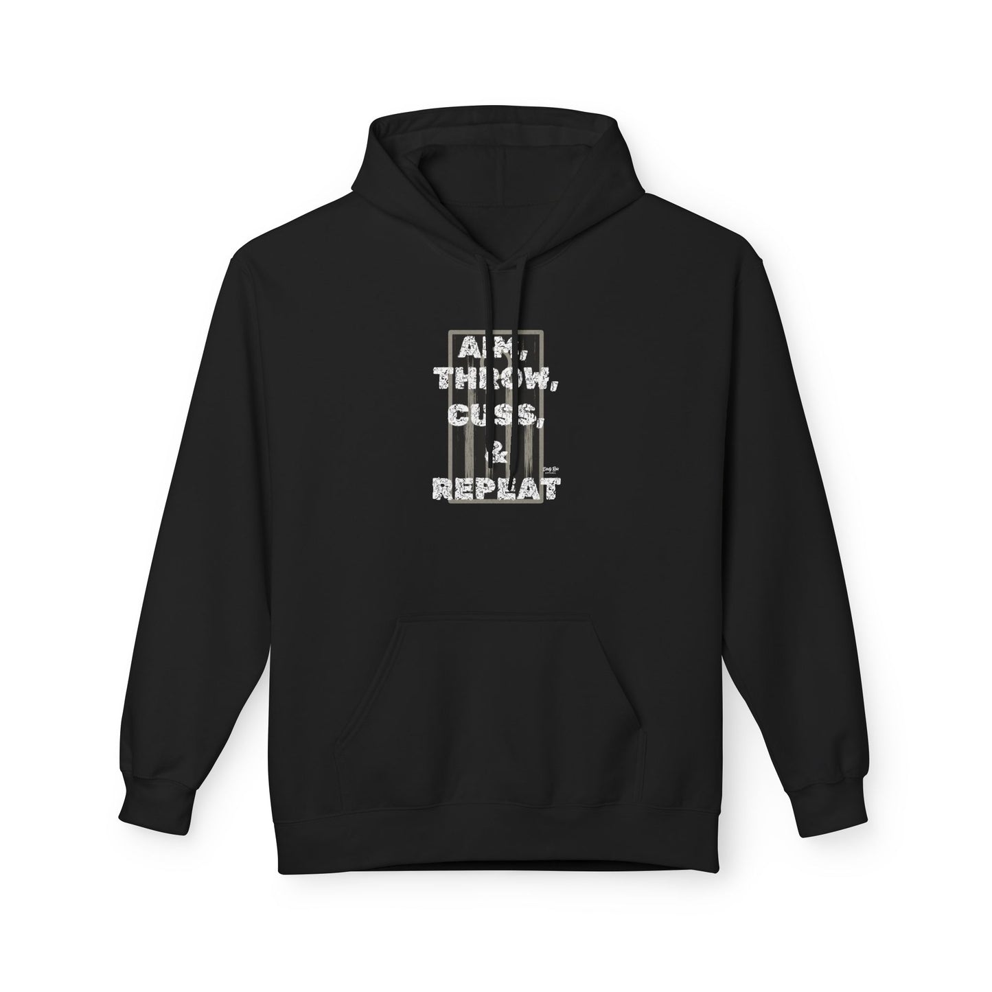 Aim, Throw, Cuss, Repeat Cornhole | Everyday Hoodie