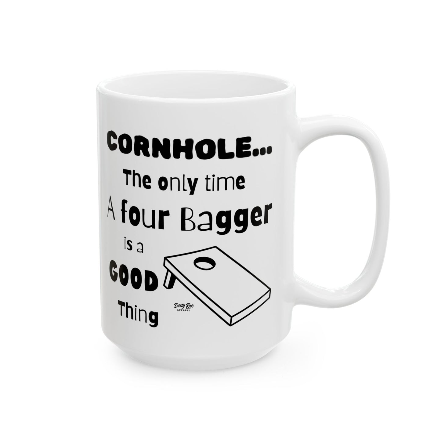 Cornhole The Only Time a Four Bagger is a Good Thing | Coffee Mug