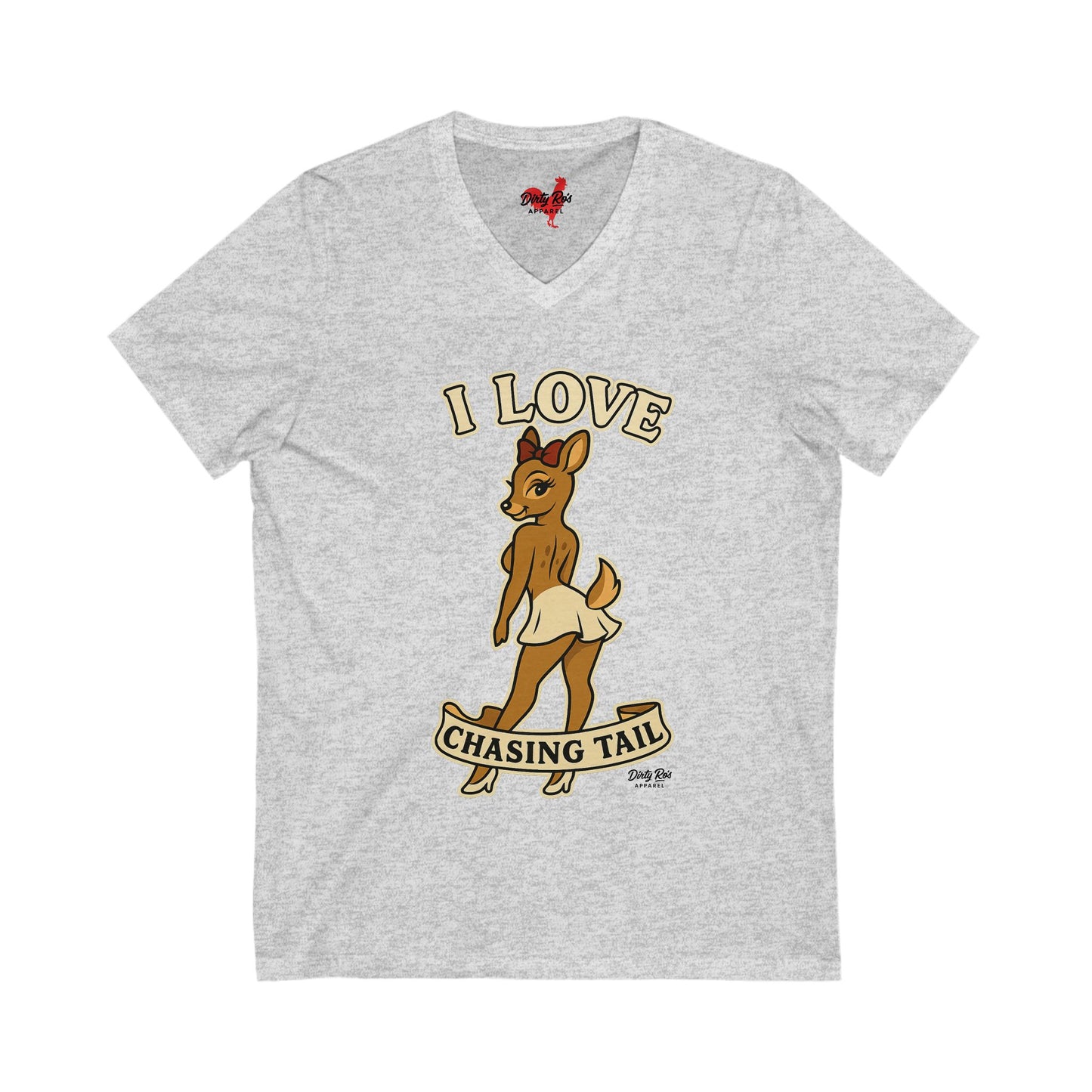 I Love Chasing Tail | V-Neck Tee