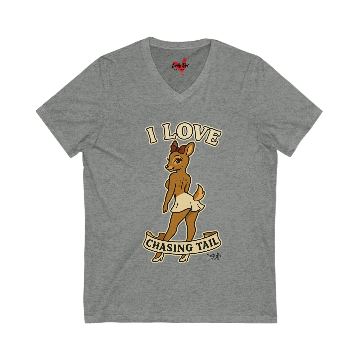 I Love Chasing Tail | V-Neck Tee
