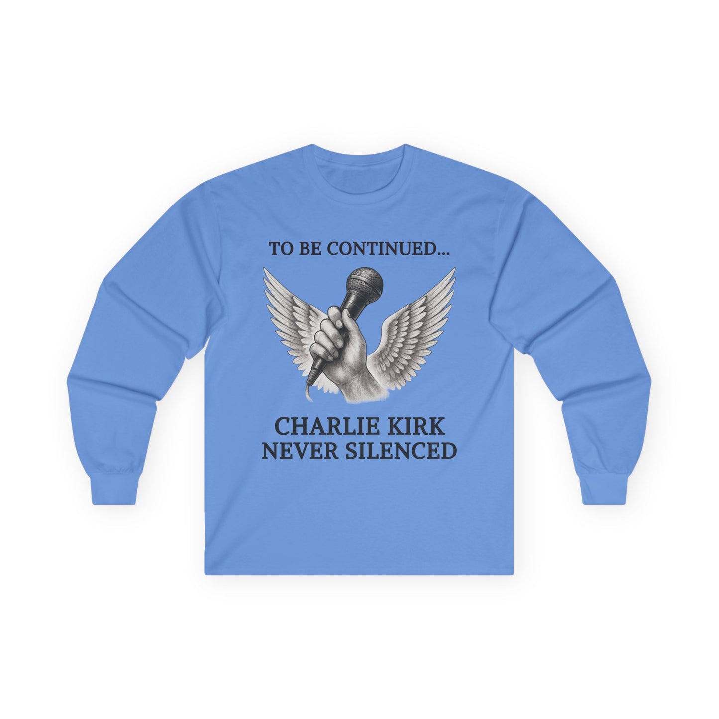 Never Silenced – Charlie Kirk Legacy | Long Sleeve Tee