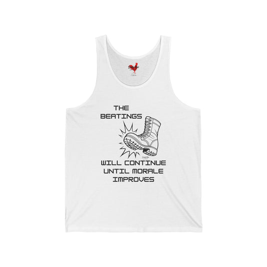 Beatings Will Continue Until Morale Improves | Tank Top