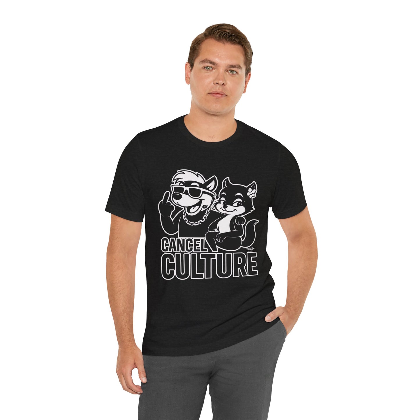 Offensive Cancel Culture T-Shirt – Middle Finger Graphic Humor Tee