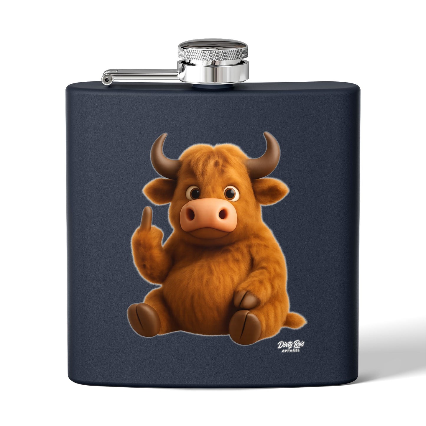 Fuzzy Cow FU | Flask