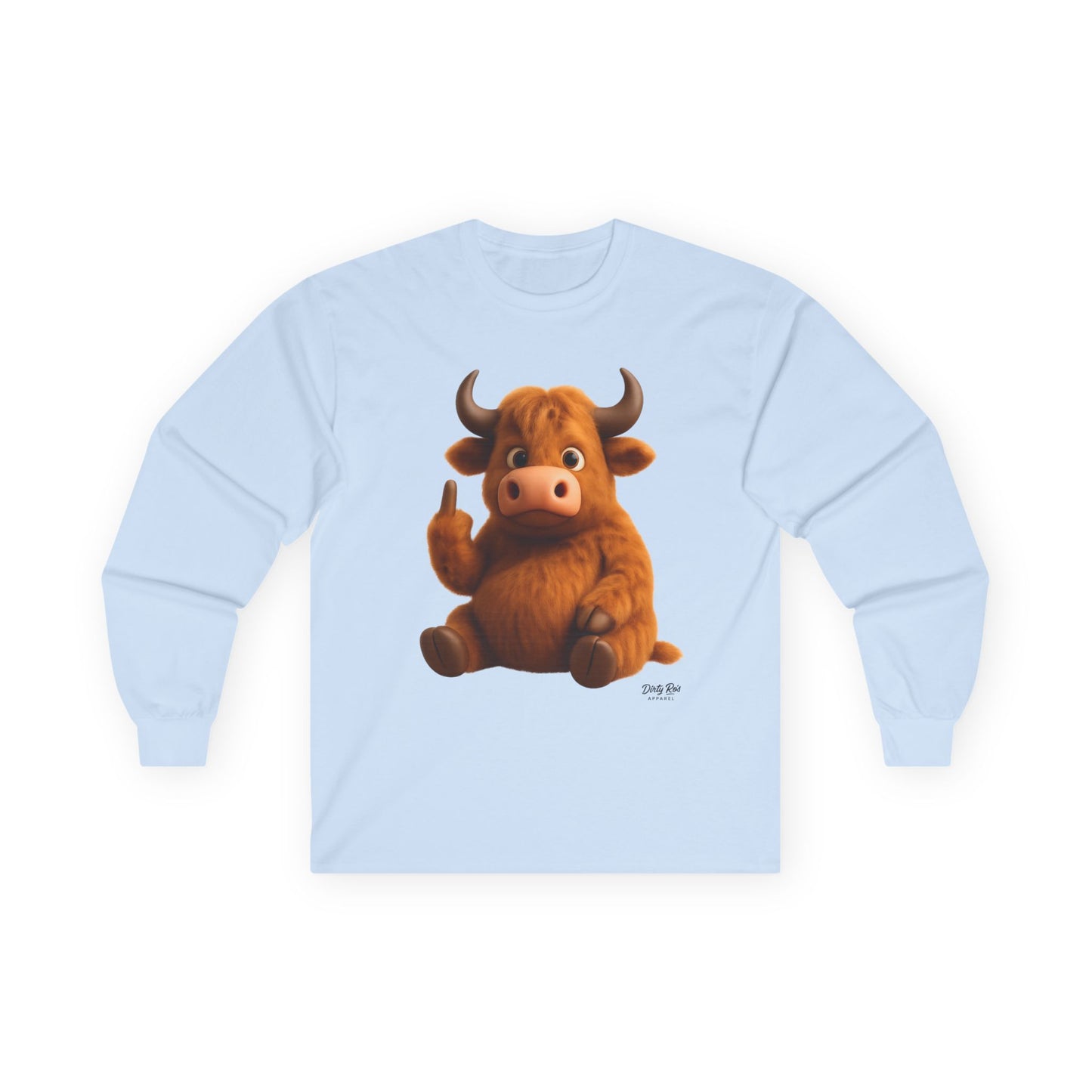 Fuzzy Cow FU | Long Sleeve Tee