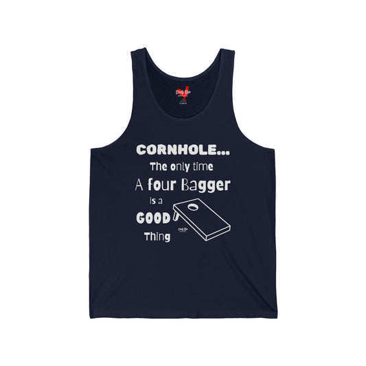 Cornhole The Only Time a Four Bagger is a Good Thing | Tank Top
