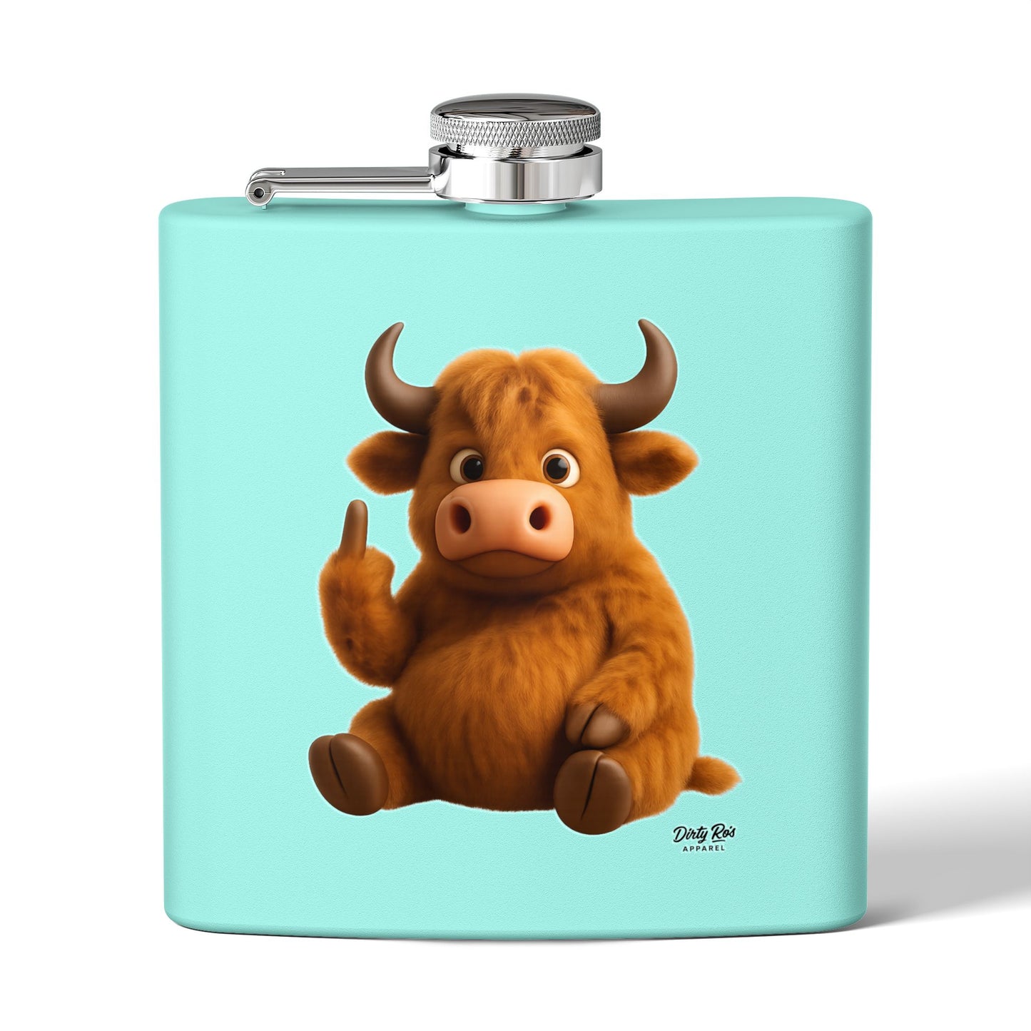 Fuzzy Cow FU | Flask