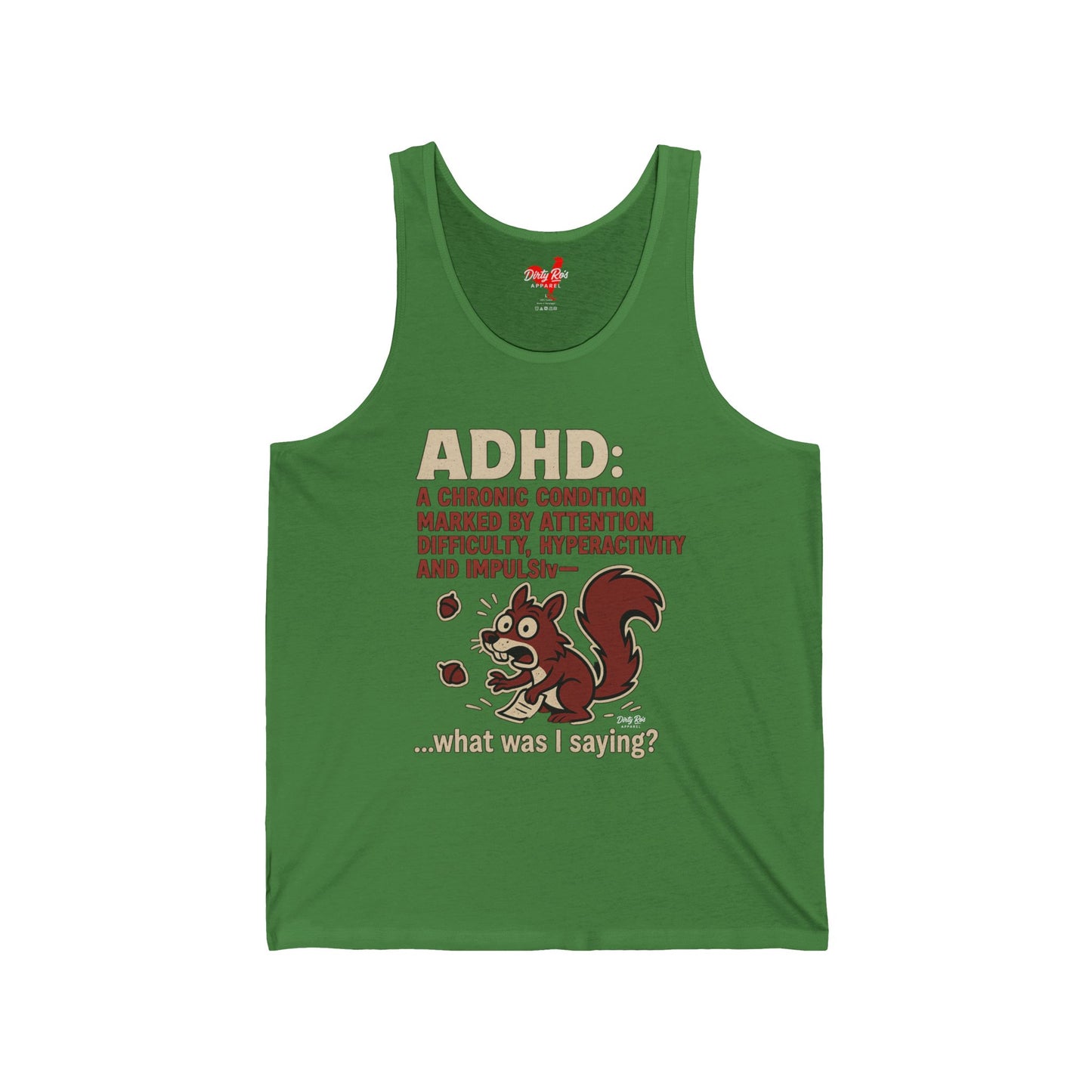 ADHD Squirrel Moment | Tank Top