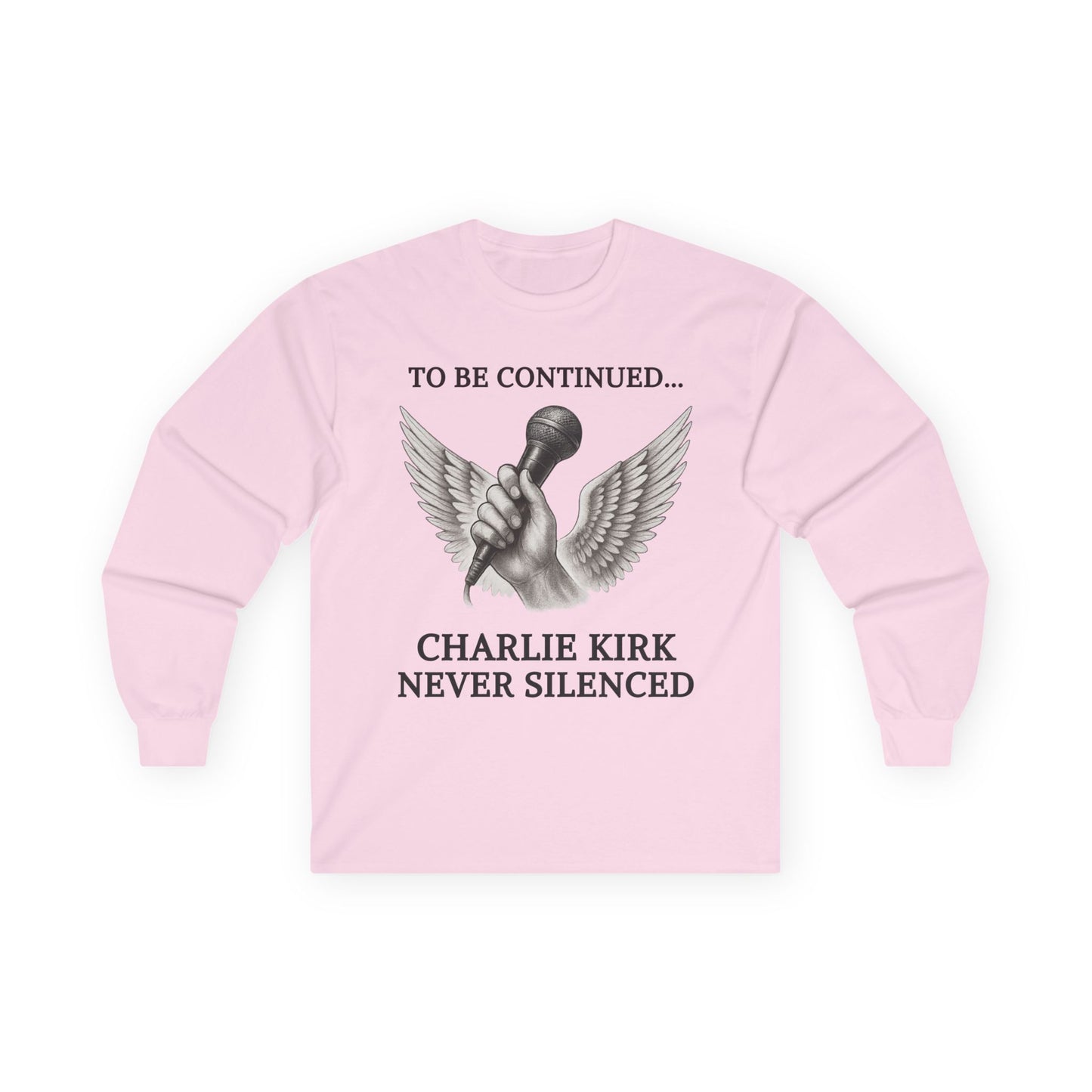 Never Silenced – Charlie Kirk Legacy | Long Sleeve Tee