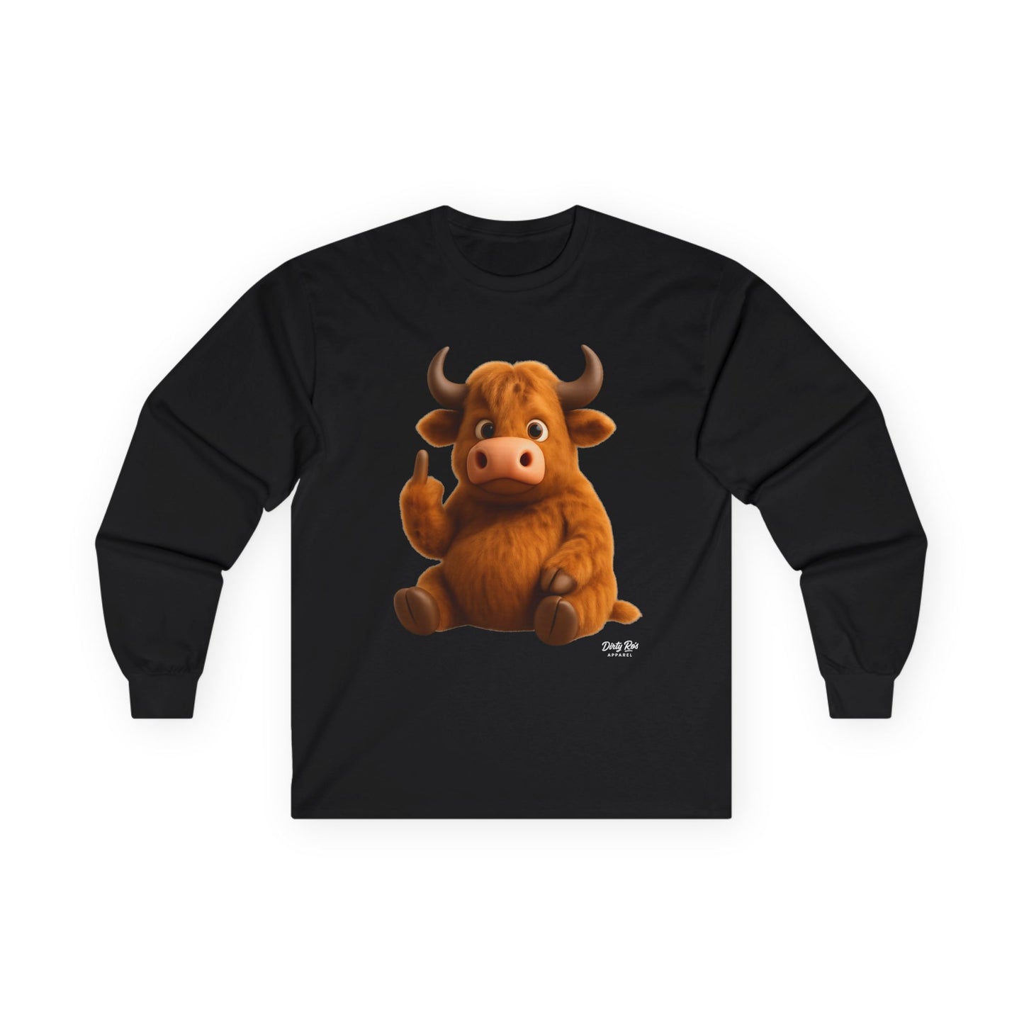 Fuzzy Cow FU | Long Sleeve Tee