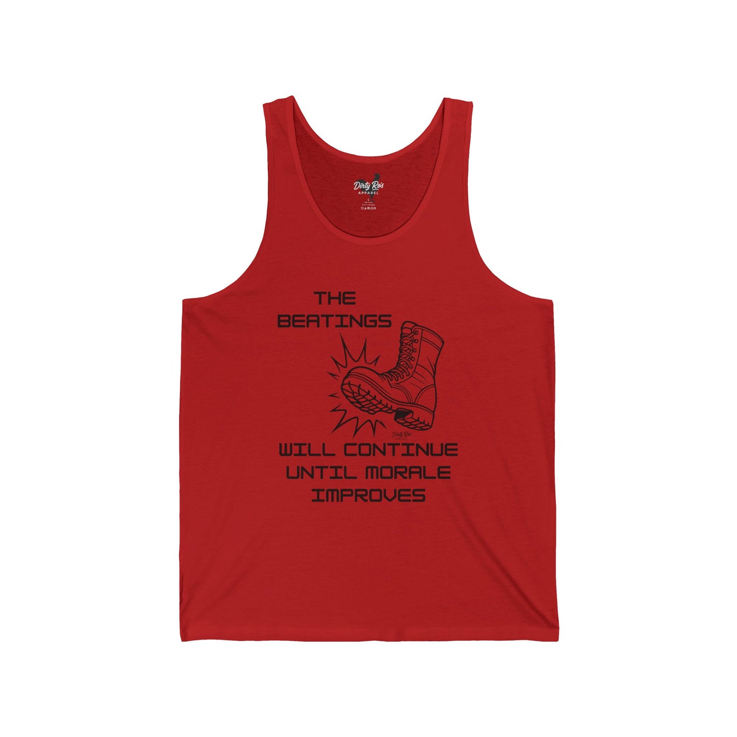 Beatings Will Continue Until Morale Improves | Tank Top