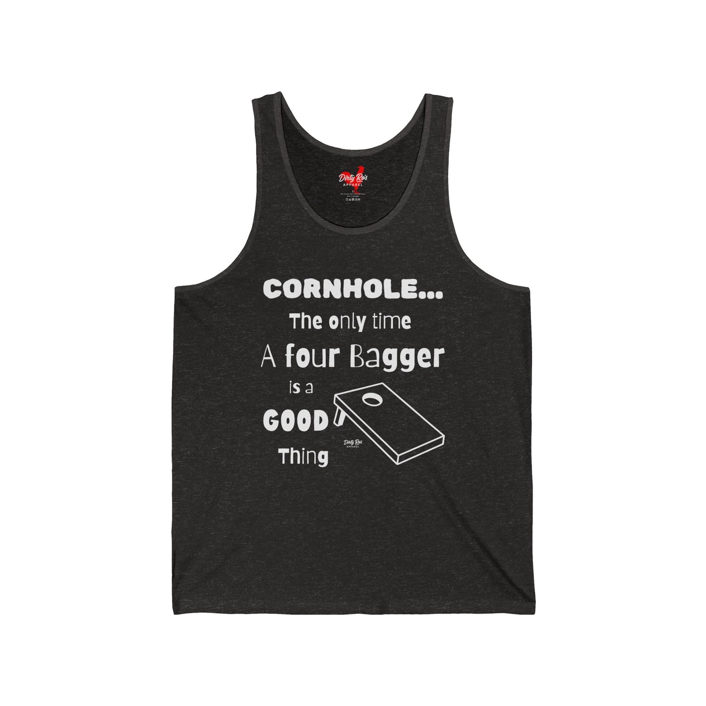 Cornhole The Only Time a Four Bagger is a Good Thing | Tank Top