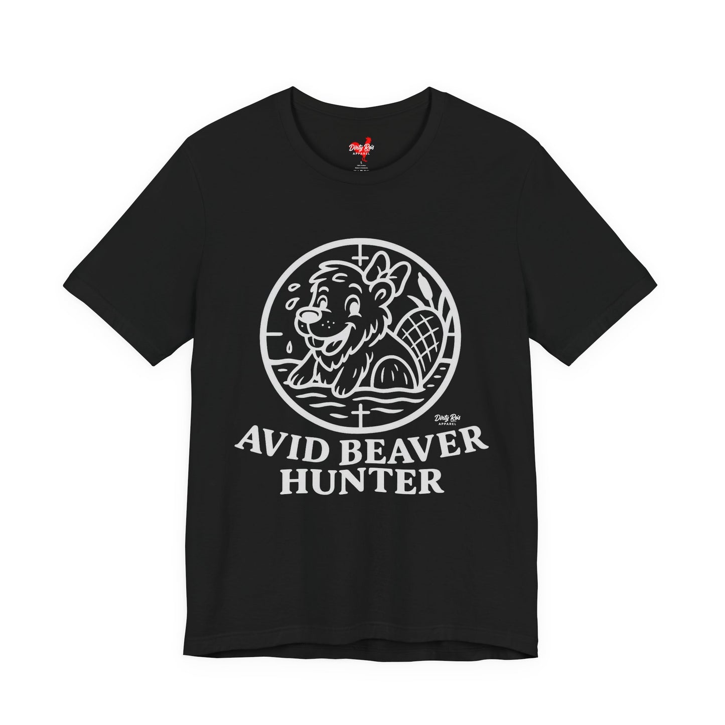 Funny Avid Beaver Hunter T-Shirt – Adult Humor Outdoor Tee