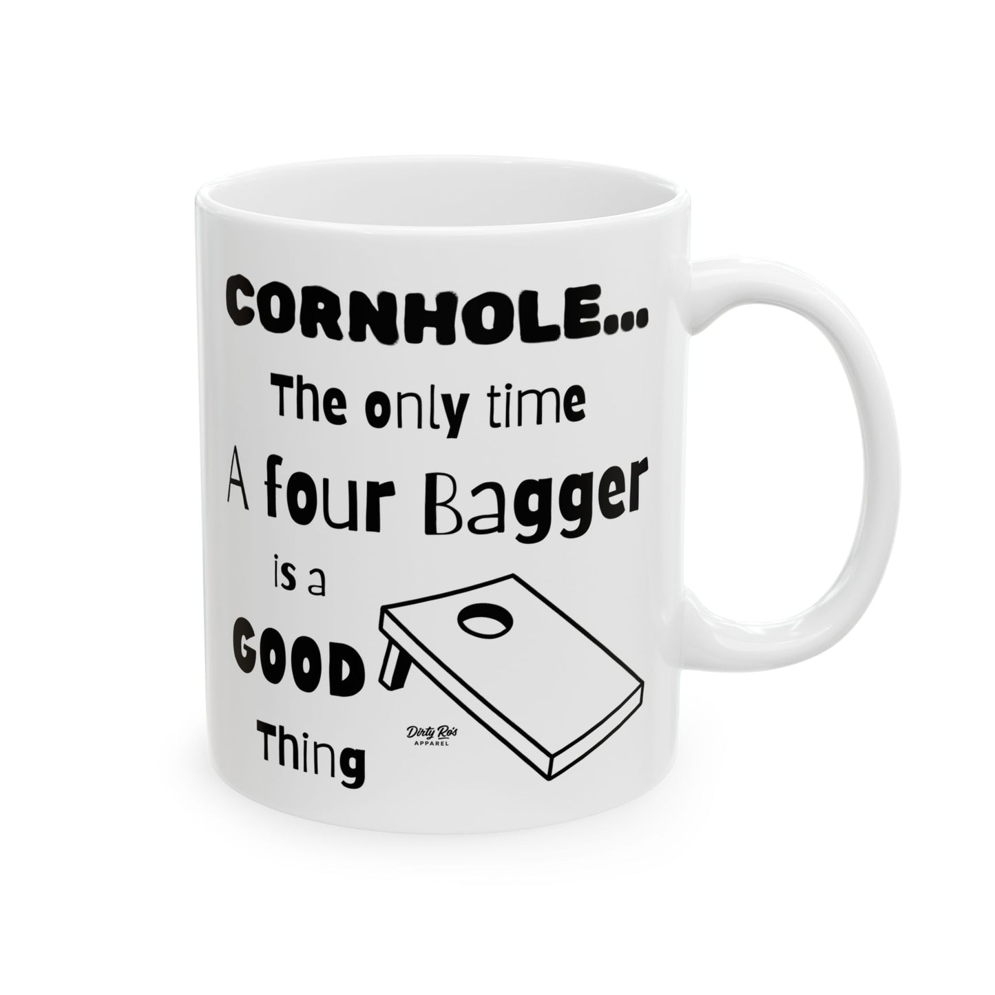 Cornhole The Only Time a Four Bagger is a Good Thing | Coffee Mug
