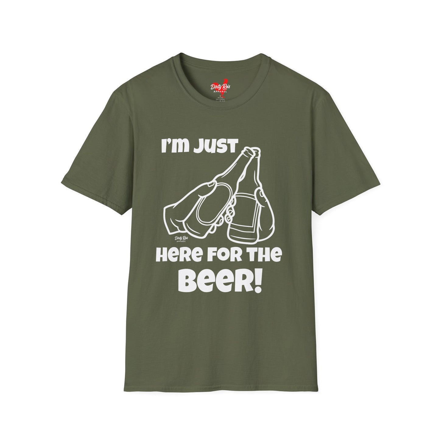 I’m Just Here for the Beer | Soft AF Tee